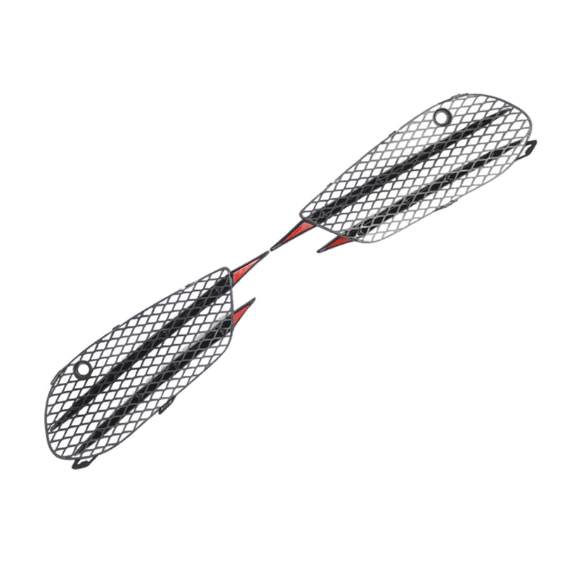 Front Bumper Fog Lamp Grille (Pair) to suit Mercedes-Benz C-Class W205 15-18 — image 1