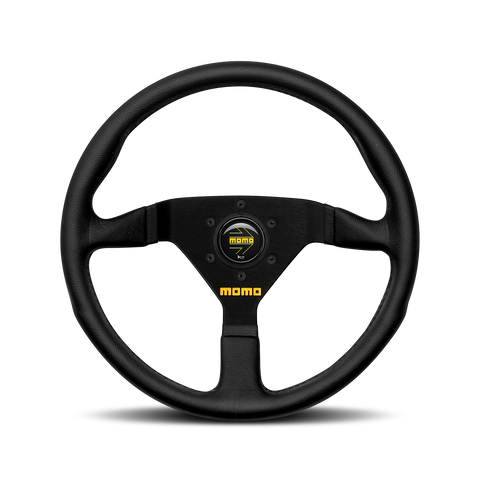 Momo Steering Wheel Mod.78 Black Leather