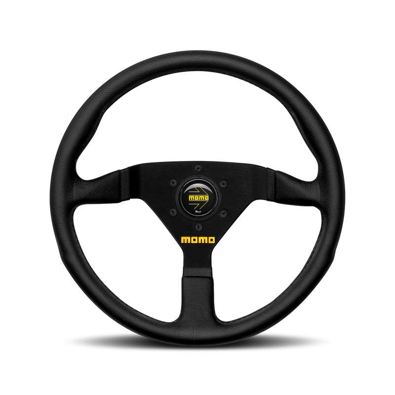 Momo Steering Wheel Mod.78 Black Leather