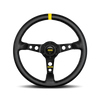 Momo Steering Wheel Mod.07 Y/I BLK Leather 350mm (image 2)