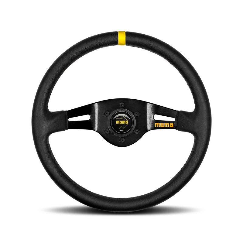Momo Steering Wheel Mod.03 BLK Leather 350mm