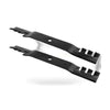2PCS 42 Inch Toothed Blades to suit John Deere 102 — image 1