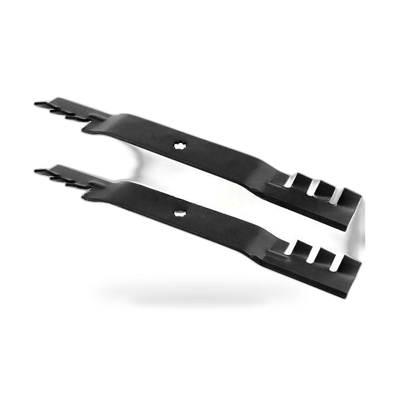 2PCS 42 Inch Toothed Blades to suit John Deere 102 — image 1