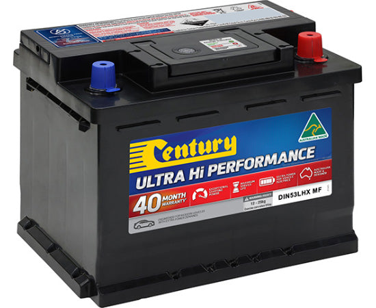 Century Batteries Din53Lhx Mf Din Smf Uhp Battery
