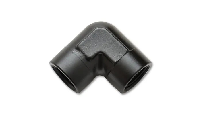 Vibrant Performance 1/2in NPT 90 Degree Female Pipe Coupler Fitting