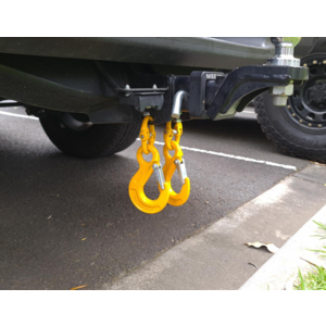 Rough Country Vehicle Chain Safety Hook Set WLL 2T - RCSH2