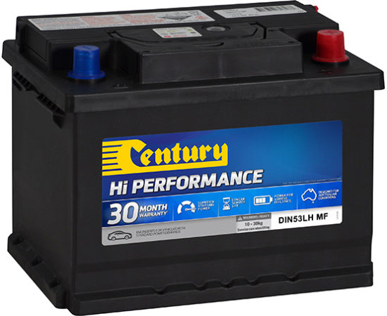 Century Batteries High Performance Din Battery 12V 500