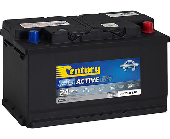 Century Batteries DIN75LH EFB ISS Battery 116114
