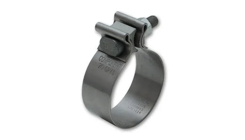 Vibrant Performance SS Accuseal Exhaust Seal Clamp for 2.75in OD Tubing - 1in wide band