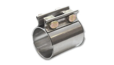 Vibrant Performance TC Series Heavy Duty SS Exhaust Sleeve Butt Joint Clamp for 2.5in O.D. Tubing