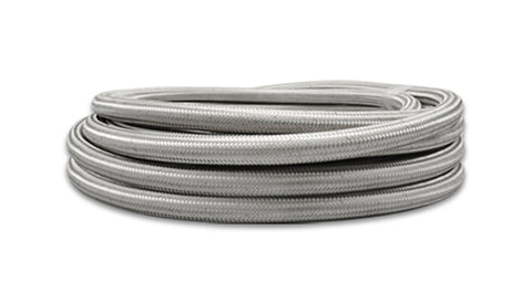 Vibrant Performance -4 AN SS Braided Flex Hose (2 foot roll)