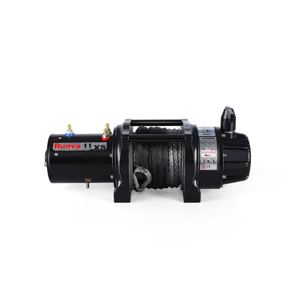 Runva 11XS Premium Winch 12V with Synthetic Rope