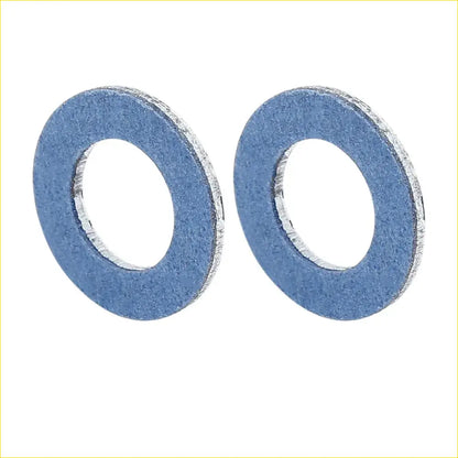 12 x M12 Blue Oil Drain Plug Gaskets for Toyota (1990-2023)