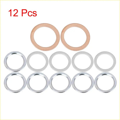 12 x Oil Drain Plug Gaskets for Toyota (12157-10010 90430-24003)