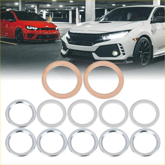 12 x Oil Drain Plug Gaskets for Toyota (12157-10010 90430-24003)