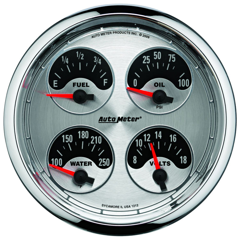 AutoMeter American Muscle Quad Gauge AU1212