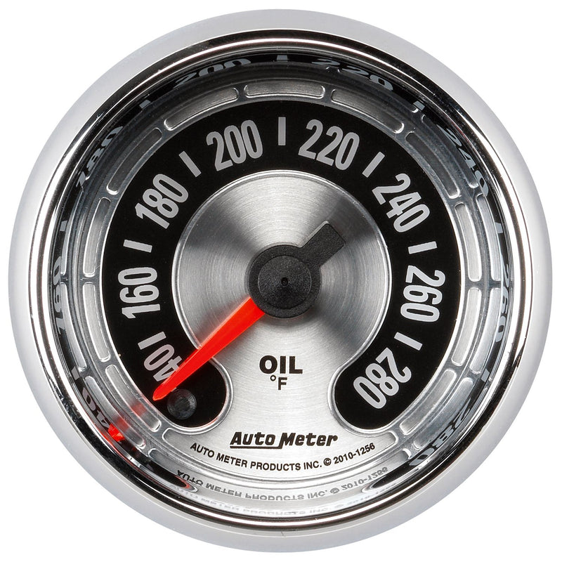 AutoMeter American Muscle Oil Temperature Gauge AU1256