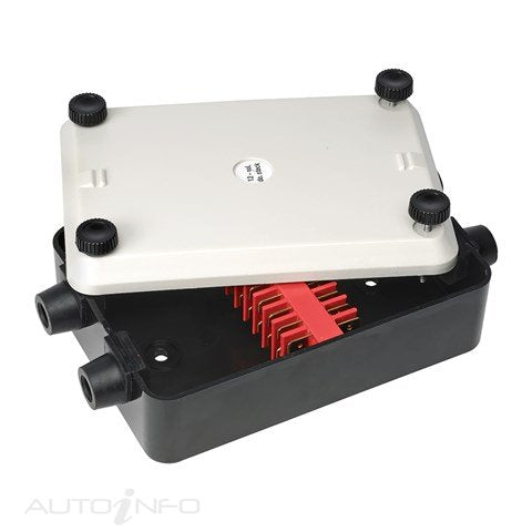 Narva Junction Box 12 Way Screw Lid - 57820
