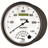 AutoMeter Old Tyme White II 5in Combo AU1290