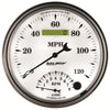 AutoMeter Old Tyme White II 5in Combo AU1290