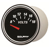 AutoMeter Designer Black II Voltmeter AU1293