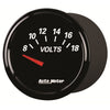 AutoMeter Designer Black II Voltmeter AU1293