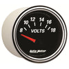 AutoMeter Designer Black II Voltmeter AU1293