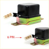 Black and green 12v ignition module with 6-pin connector for nissan datsun bluebird sss 1600 510 coupe 1968-1973