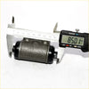 Gray metallic 13/16 rear brake cylinder with black end caps measured at 85.01 mm for mitsubishi delica van wagon