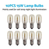 10PCS E14 Salt Lamp Globe Bulb 15W Light Bulb 230V to suit Refrigerator Ove — image 2