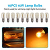 10PCS E14 Salt Lamp Globe Bulb 15W Light Bulb 230V to suit Refrigerator Ove — image 4