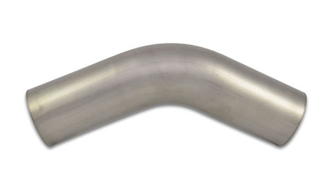 Vibrant Performance 3in. O.D. Titanium 45 Degree Mandrel Bend Tube / 4in. CLR