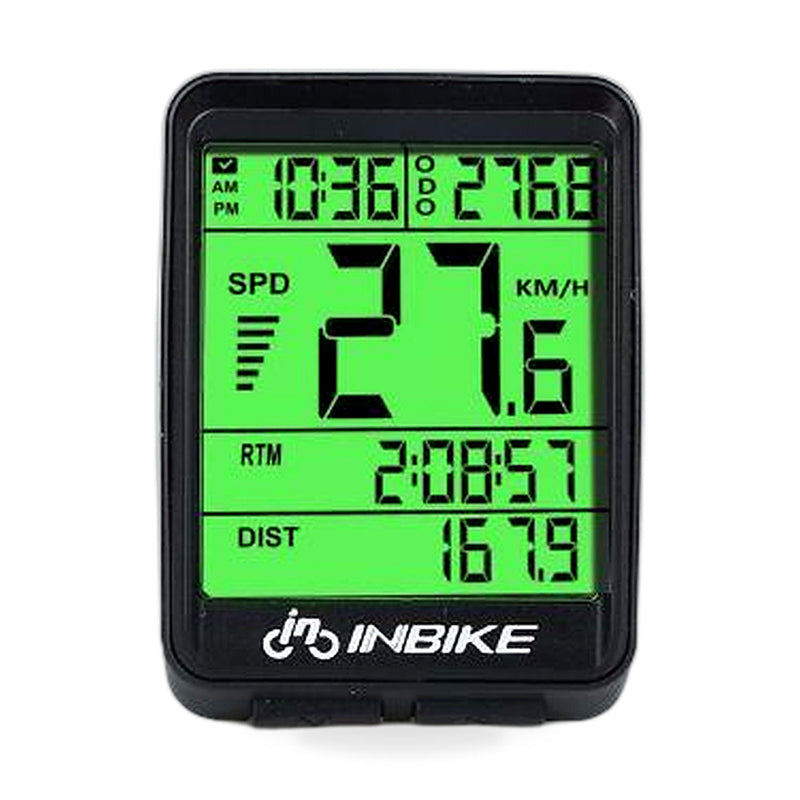 Wireless LCD Cycling Speedometer Odometer to suit Bicycle Waterproof — image 1
