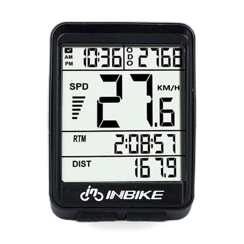 Wireless Mountain Bike Computer LCD Speedometer to suit Bicycle — image 1