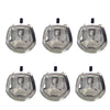 Chrome Power Operated Recessed Folding Whale Tail T-Lock Handle to suit Too — image 2
