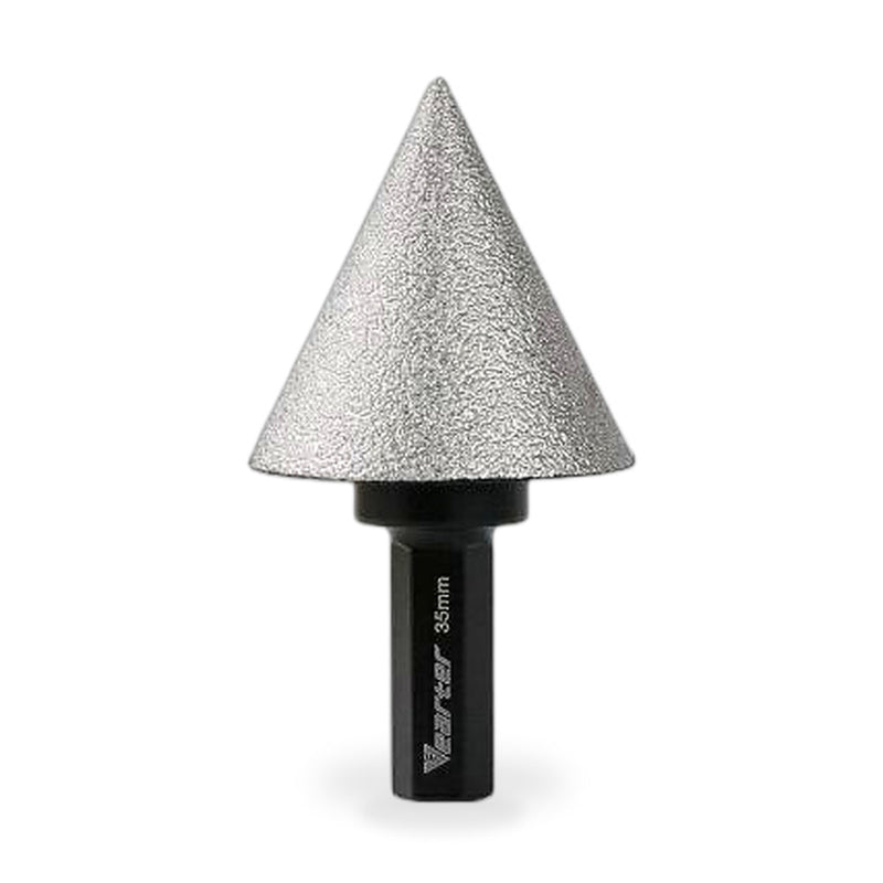 35mm Diamond Chamfer Finger Bit to suit Ceramic Tile Milling Cone Bit — image 1