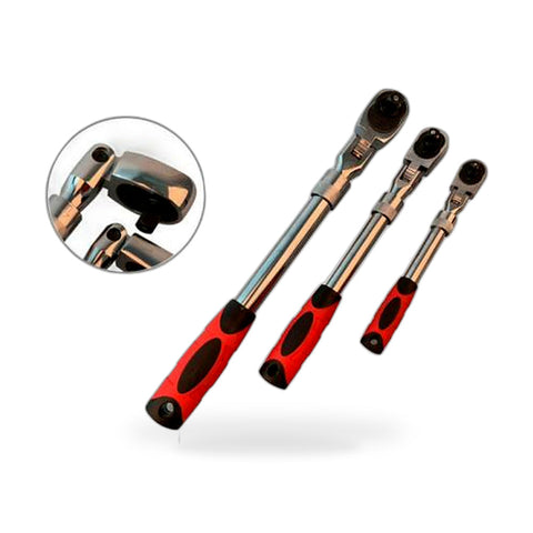 Ratchet Wrench Socket Set (Pair) to suit Car Repair — image 1