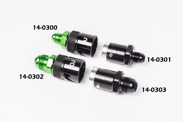Radium Engineering 14-030 27mm Dry Break AN Couplers