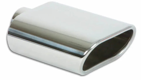 Vibrant Performance 5.5in x 3in Oval SS Exhaust Tip