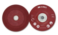 3M 64861 Ribbed Red Back Up Pad 125MM DE272923777