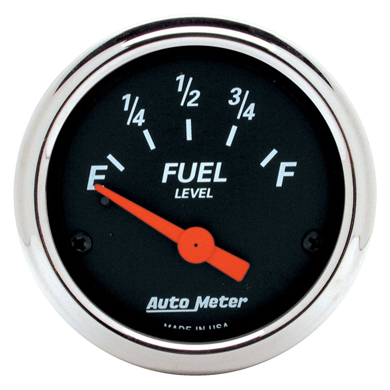 AutoMeter Designer Black Fuel Level AU1425