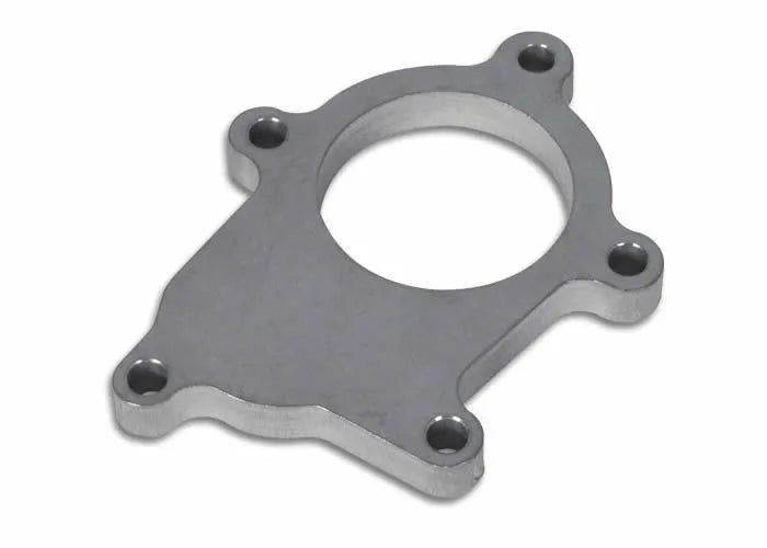 Vibrant Performance T3 Discharge Flange - 5 Bolt for External Wastegate applications Mild Steel 1/2in Thick