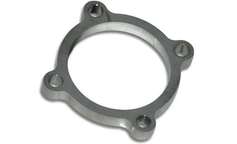 Vibrant Performance GT series / T3 Discharge Flange - 4 Bolt with 3in Inlet ID Mild Steel 1/2in Thick