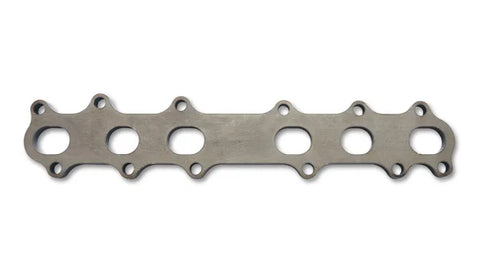 Vibrant Performance Exhaust Manifold Flange for Toyota 2JZ Motor - 1/2in Thick Stainless Steel