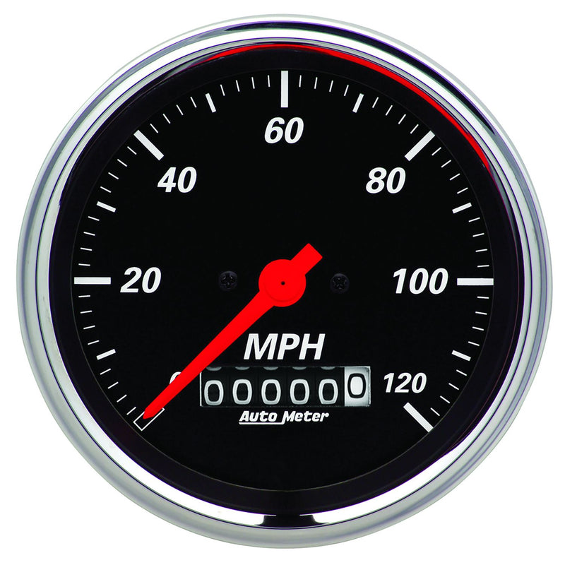 AutoMeter Designer Black 120Mph Speedo AU1479