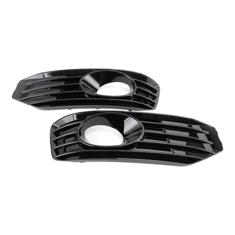 VW T5 T5.1 Gloss Black Fog Lamp Cover Insert Grille (2010-2015)