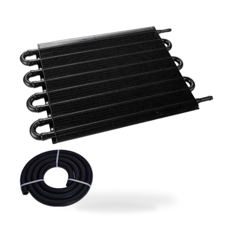 8 Row Remote Transmission Oil Cooler Radiator Kit to suit Holden Eunos 30X — image 1