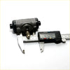 Black and silver metal 15 16 rear brake master cylinder with brass fitting for mitsubishi pajero montero 4wd