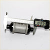 Silver and black metal 15/16 rear brake cylinder for Nissan Navara Datsun D21 1986-1997 measured at 10.157 mm