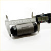 15/16 rear brake cylinder for Toyota Hilux 1984-1988 with black caps and textured gray metal tank measured at 97.48mm